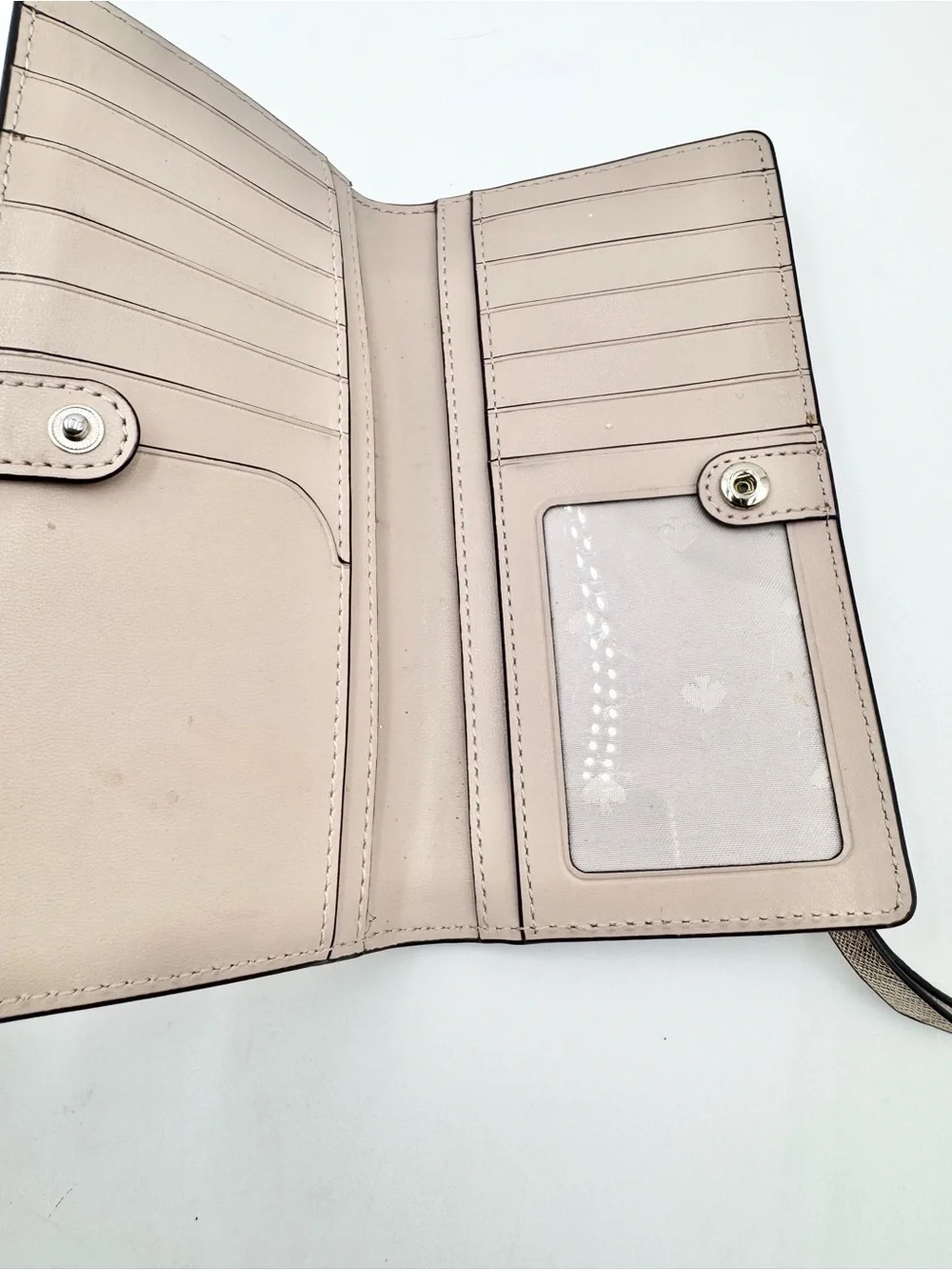 Kate Spade Spencer Metallic Slim Wallet